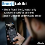 Shelly Plug S Gen3 Matter Destekli Akıllı Priz - Görsel 6