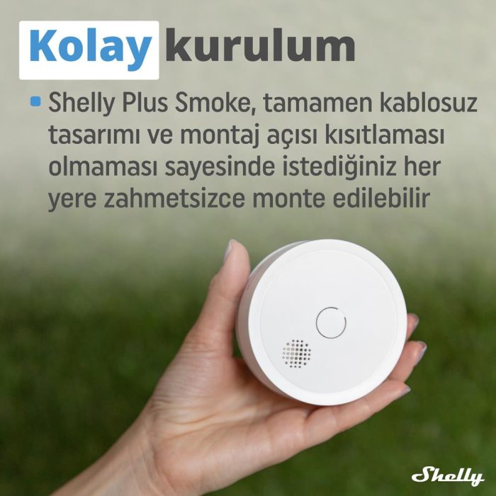 Shelly Plus Akıllı Duman Dedektörü - Görsel 5