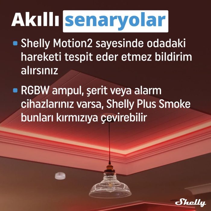 Shelly Plus Akıllı Duman Dedektörü - Görsel 7