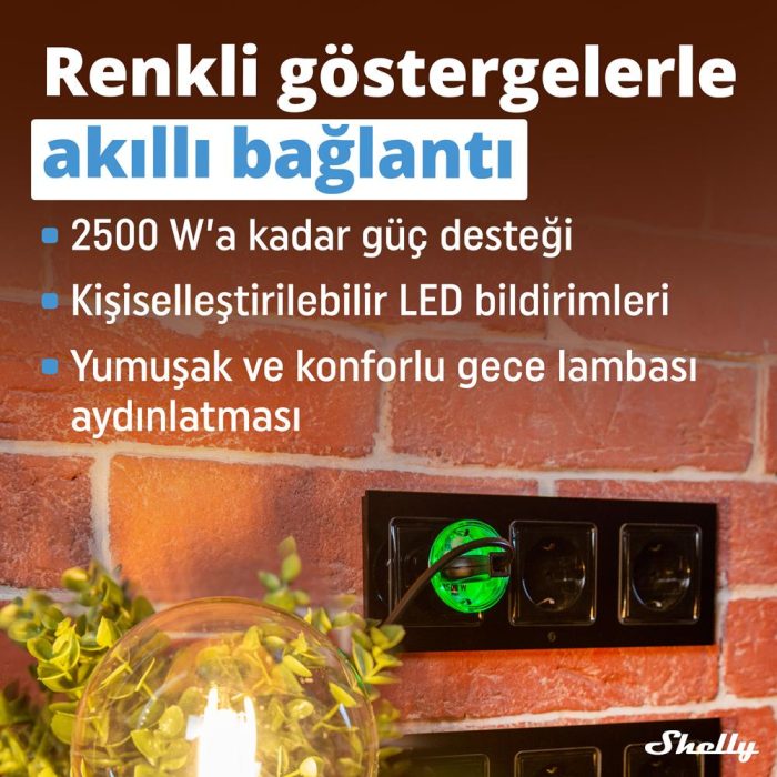 Shelly Plus Plug S Akıllı Priz - Görsel 5