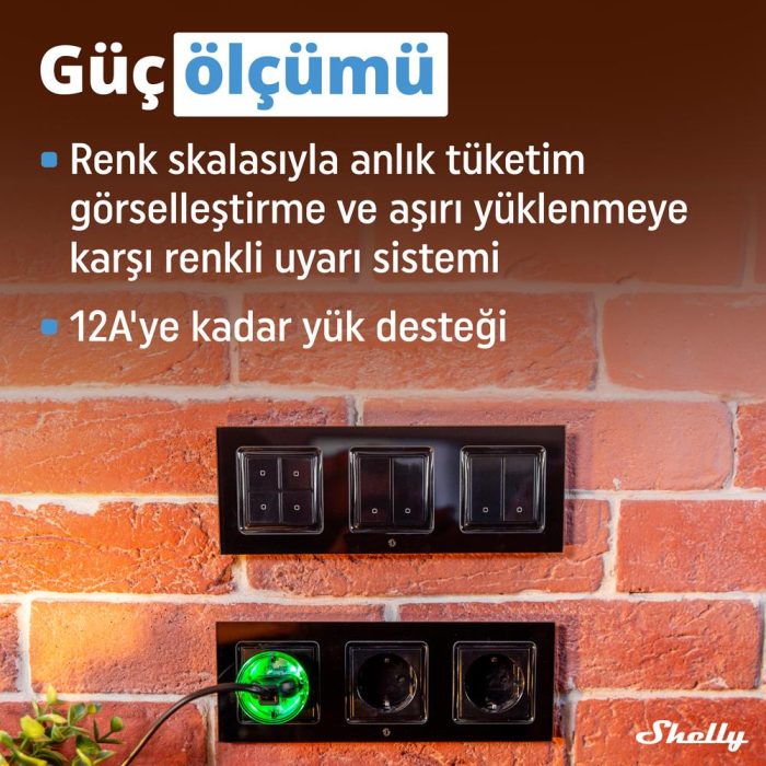 Shelly Plus Plug S Akıllı Priz - Görsel 6