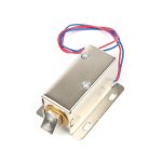 12V DC 0.8A 9.6W Solenoid Su Geçirmez Manyetik Elektronik Kapı Kilidi