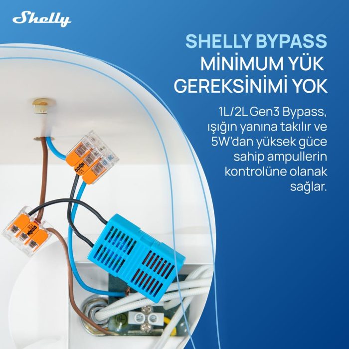 Shelly 2L Gen3 Nötrsüz 2 Kanallı Akıllı Röle - Görsel 7