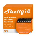 Shelly i4 Gen3 Akıllı 4 Kanallı Sahne Kontrol Rölesi
