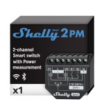 Shelly 2PM Gen3 Enerji Ölçümlü 2 Kanallı Akıllı Röle