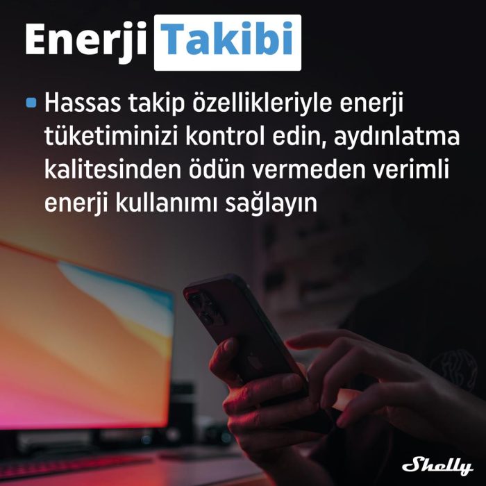 Shelly Plus RGBW PM Akıllı LED Renk ve Parlaklık Kontrol Rölesi - Görsel 4