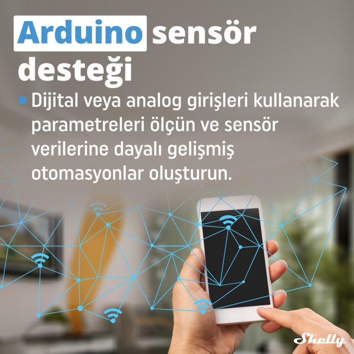 Shelly Plus Uni Evrensel Wi-Fi Giriş Modülü - Görsel 6