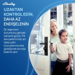 LOQED Touch Akıllı Kapı Kilidi Siyah Edition - Görsel 5