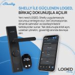 LOQED Touch Akıllı Kapı Kilidi Siyah Edition - Görsel 2