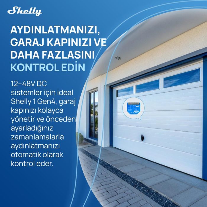 Shelly 1 Gen4 Akıllı Röle - Görsel 5
