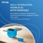 Shelly 1L Gen3 Nötrsüz Akıllı Röle - Görsel 2