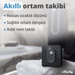 Shelly BLU H&T Siyah Bluetooth Sıcaklık ve Nem Sensörü - Görsel 3