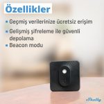 Shelly BLU H&T Siyah Bluetooth Sıcaklık ve Nem Sensörü - Görsel 5