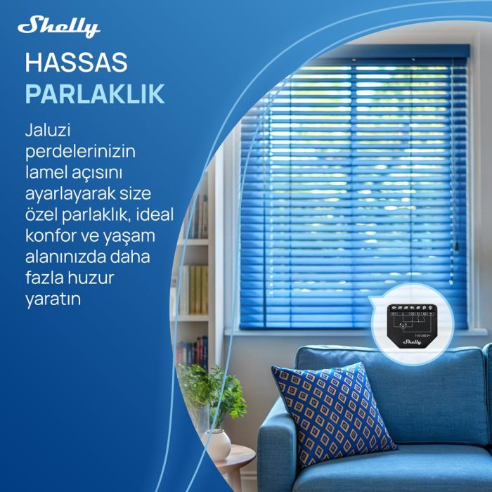 Shelly Shutter Akıllı Panjur Kontrol Rölesi - Görsel 7
