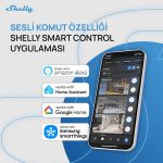 Shelly Wall Display X2 (Siyah) + BLU H&T (Siyah) Merkezi Kontrol Panel Seti - Görsel 8