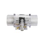 YF-S201C G1/2 1-30L/dk 5-15V Şeffaf Su Akış Sensörü - Görsel 3