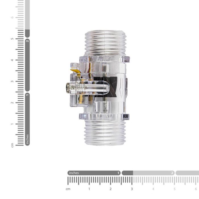 YF-S201C G1/2 1-30L/dk 5-15V Şeffaf Su Akış Sensörü - Görsel 5
