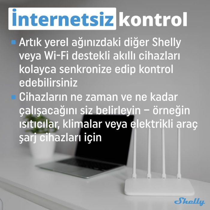 Shelly Pro 3EM 400A 3 Faz Enerji Ölçer - Görsel 6