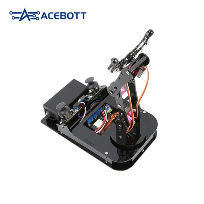 Acebott ESP32 4-DOF Programlanabilir Robot Kol Kiti Eğitici Başlangıç Seti - Görsel 4