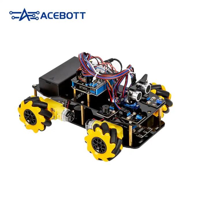 Acebott ESP32 Tekerlekli Akıllı Robot Araba Başlangıç Seti - Görsel 2