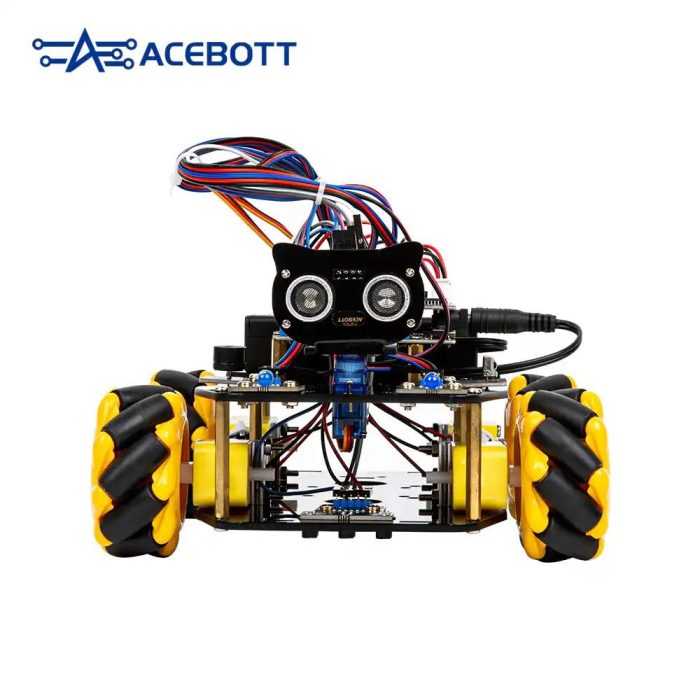 Acebott ESP32 Tekerlekli Akıllı Robot Araba Başlangıç Seti - Görsel 4