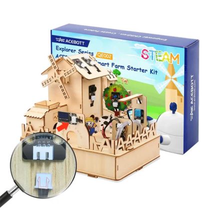 Acebott ESP32 Uyumlu IoT Wi-Fi Akıllı Tarım (Ahşap Ev) Başlangıç Seti
