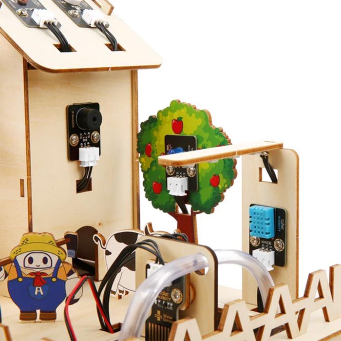 Acebott ESP32 Uyumlu IoT Wi-Fi Akıllı Tarım (Ahşap Ev) Başlangıç Seti - Görsel 8