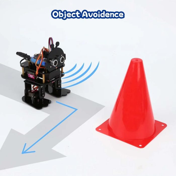 Acebott ESP32 Tabanlı Biyonik İki Ayaklı Başlangıç Robot Kiti - Görsel 4