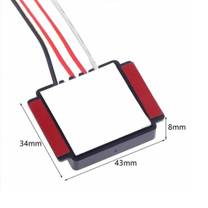 Ayna Dokunmatik LED Dimmer Anahtar 12V 3A 36W - Görsel 4