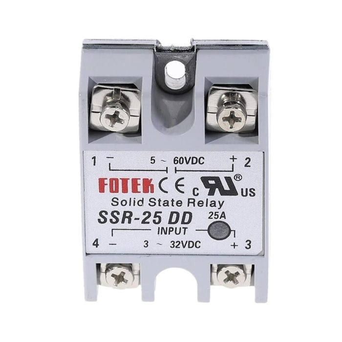 SSR-25DD Solid State Röle 25A (Katı Hal Rölesi) - Görsel 3