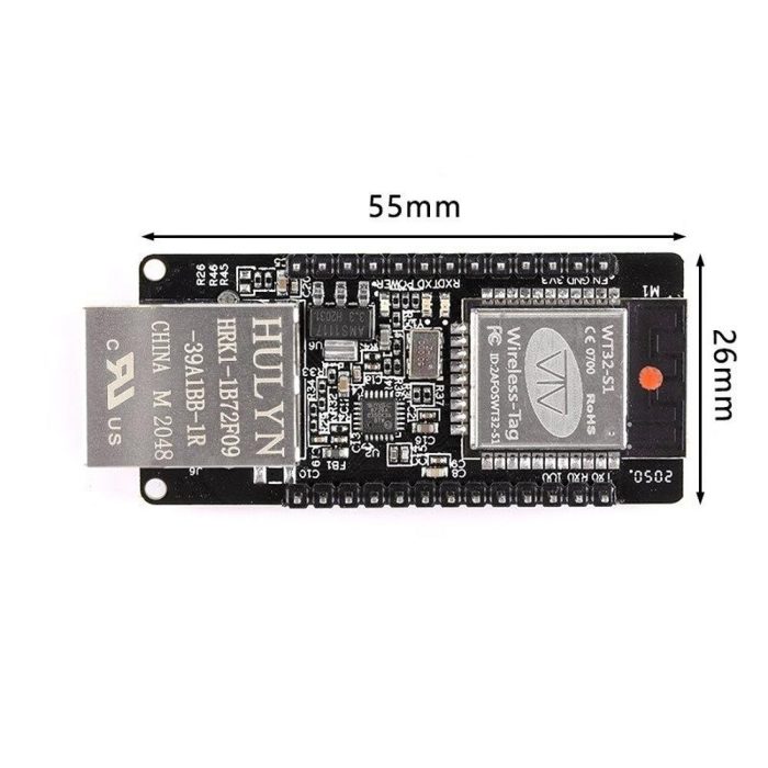WT32-ETH01 ESP32 Tabanlı Serial to Ethernet Modül - Görsel 3
