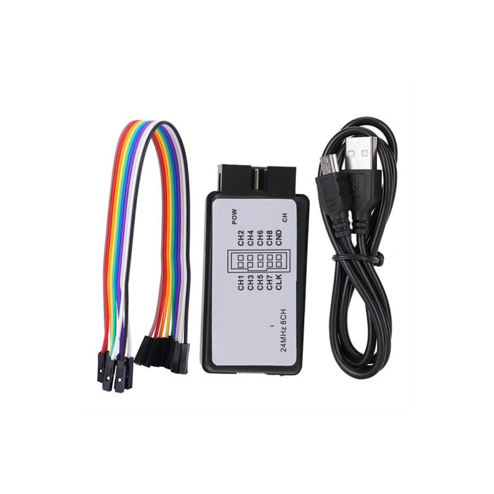 USB Lojik Analizör - 24 MHz 8 Kanal MCU ARM FPGA DSP Hata Ayıklama Aracı - Görsel 3