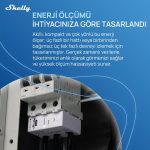 Shelly 3EM-63T Gen3 Akıllı 3 Faz Enerji Ölçer - Görsel 3