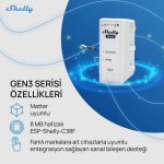 Shelly 3EM-63T Gen3 Akıllı 3 Faz Enerji Ölçer - Görsel 7