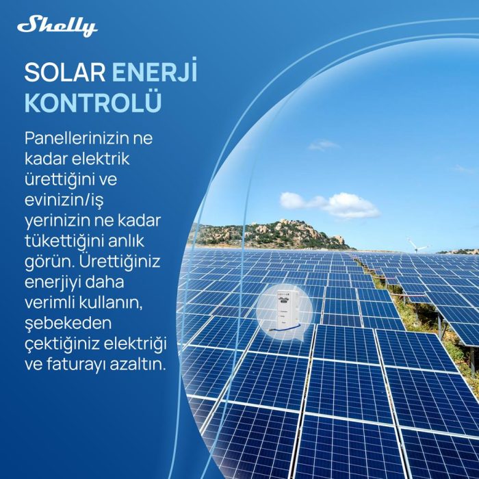 Shelly 3EM-63T Gen3 Akıllı 3 Faz Enerji Ölçer - Görsel 5