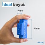 Shelly Pro 1 DIN Ray 1 Kanal Akıllı Röle - Görsel 4