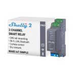 Shelly Pro 2 DIN Ray 2 Kanal Akıllı Röle