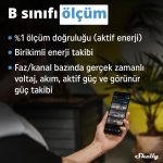 Shelly Pro 3EM 3CT 63 DIN Ray Akıllı 3 Faz Enerji Ölçer - Görsel 5