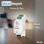 Shelly Pro 3EM 3CT 63 DIN Ray Akıllı 3 Faz Enerji Ölçer - Görsel 2