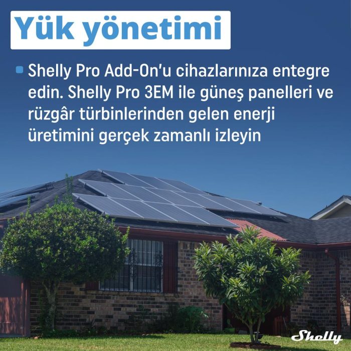 Shelly Pro 3EM Switch Add-on DIN Ray Kontaktör Kontrol Eklentisi - Görsel 4