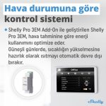 Shelly Pro 3EM Switch Add-on DIN Ray Kontaktör Kontrol Eklentisi - Görsel 6