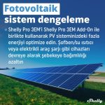 Shelly Pro 3EM Switch Add-on DIN Ray Kontaktör Kontrol Eklentisi - Görsel 5