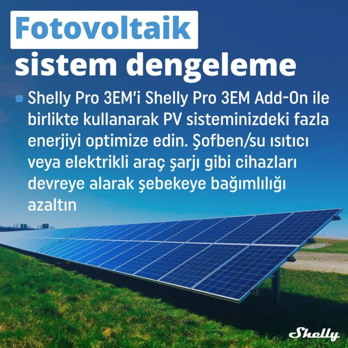 Shelly Pro 3EM Switch Add-on DIN Ray Kontaktör Kontrol Eklentisi - Görsel 5