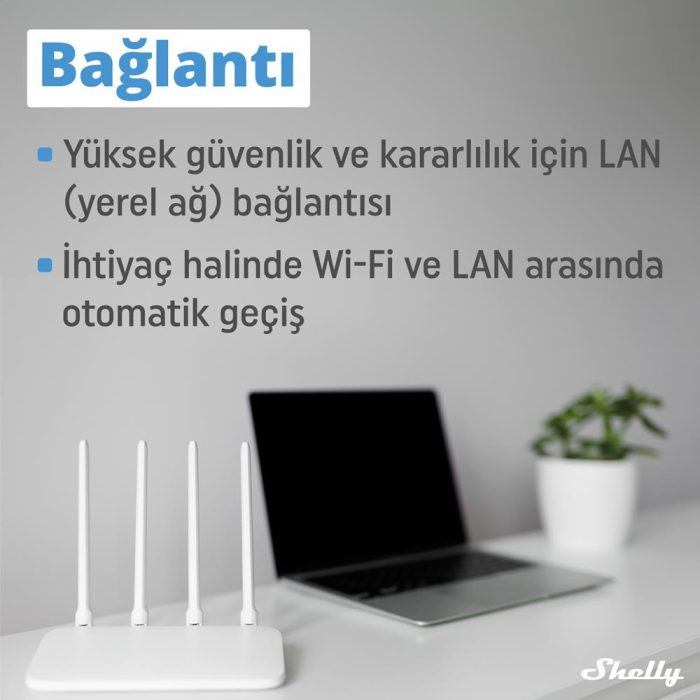 Shelly Pro 3 DIN Ray 3 Kanal Akıllı Röle - Görsel 3