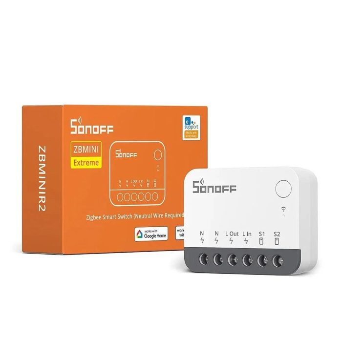 Sonoff ZBMINIR2 Zigbee Akıllı Röle - Görsel 2
