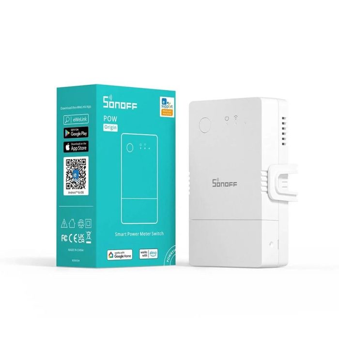 Sonoff POWR316 Wi-Fi Enerji Ölçerli Akıllı Röle - Görsel 2