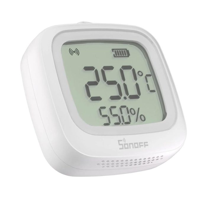 Sonoff SNZB-02WD Zigbee IP65 LCD Ekranlı Akıllı Sıcaklık ve Nem Sensörü - Görsel 3