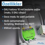 Shelly DALI Dimmer Gen3 Akıllı DALI Dimmer LED Kontrol Rölesi - Görsel 3
