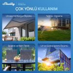 Shelly Flood Gen4 akıllı su kaçak sensörü detay görseli