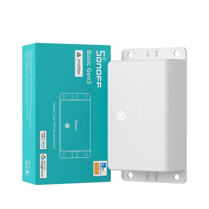 Sonoff BASIC-1GS Basic Gen5 Akıllı Röle - Görsel 2